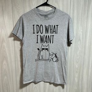 ODM I do what I want short sleeve shirt size small